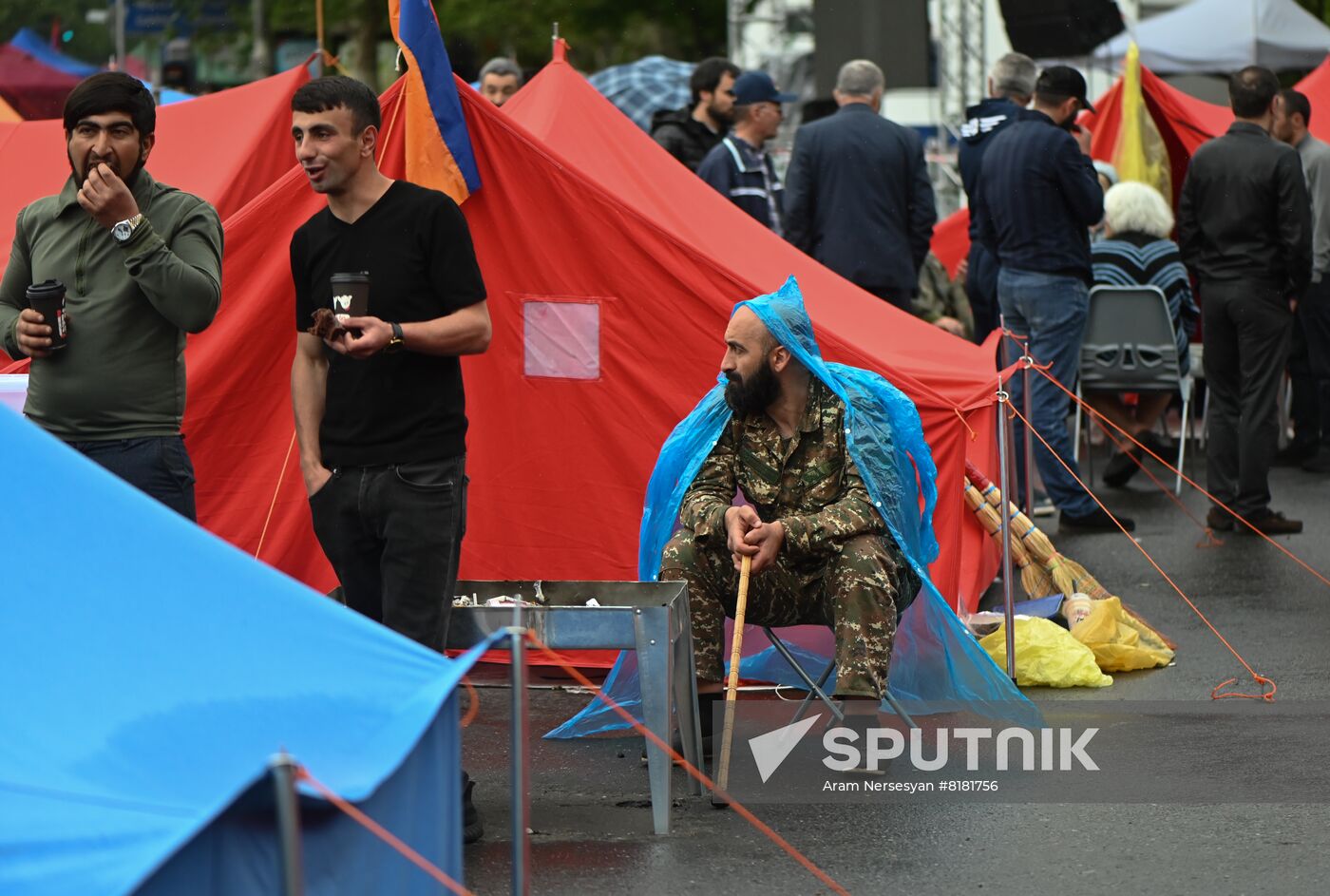Armenia Opposition Rally