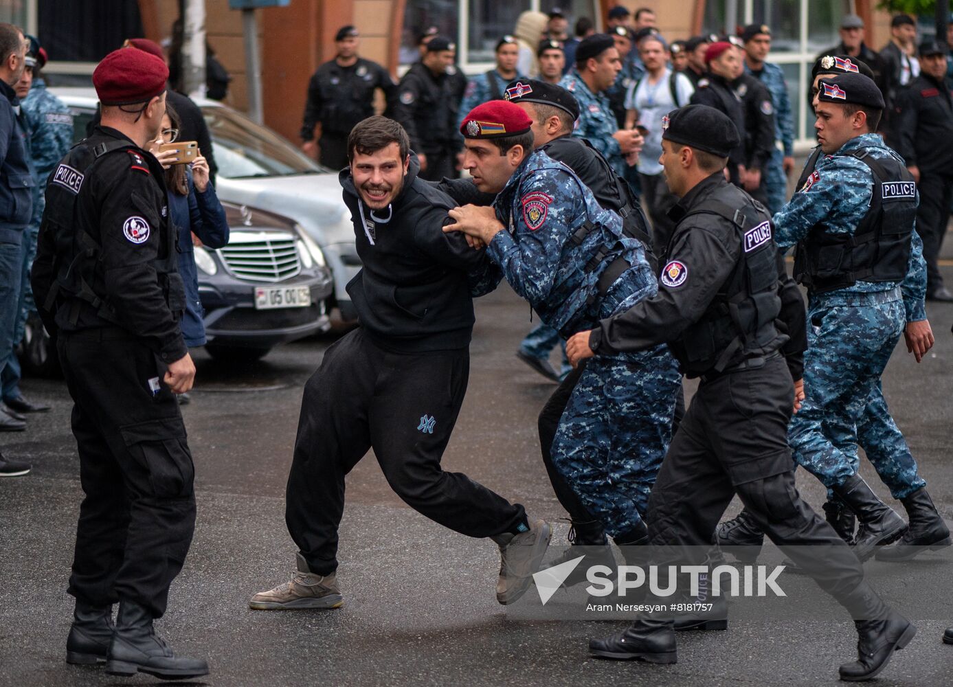 Armenia Opposition Rally