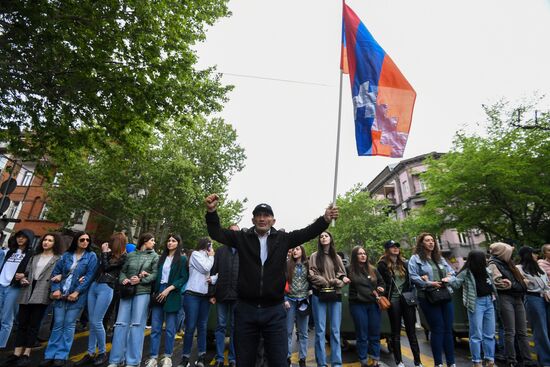 Armenia Opposition Rally