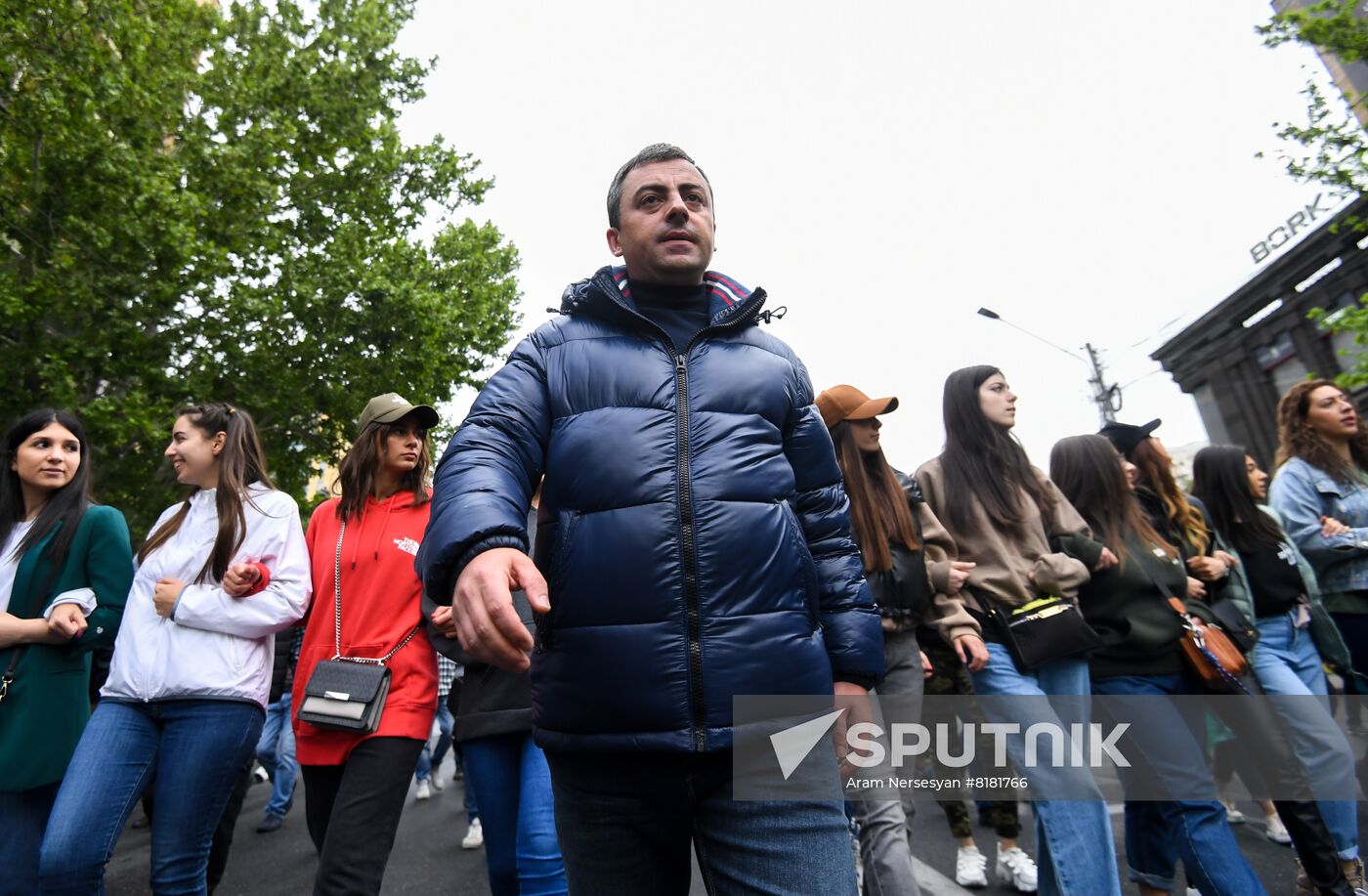 Armenia Opposition Rally