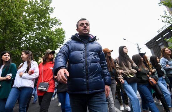Armenia Opposition Rally