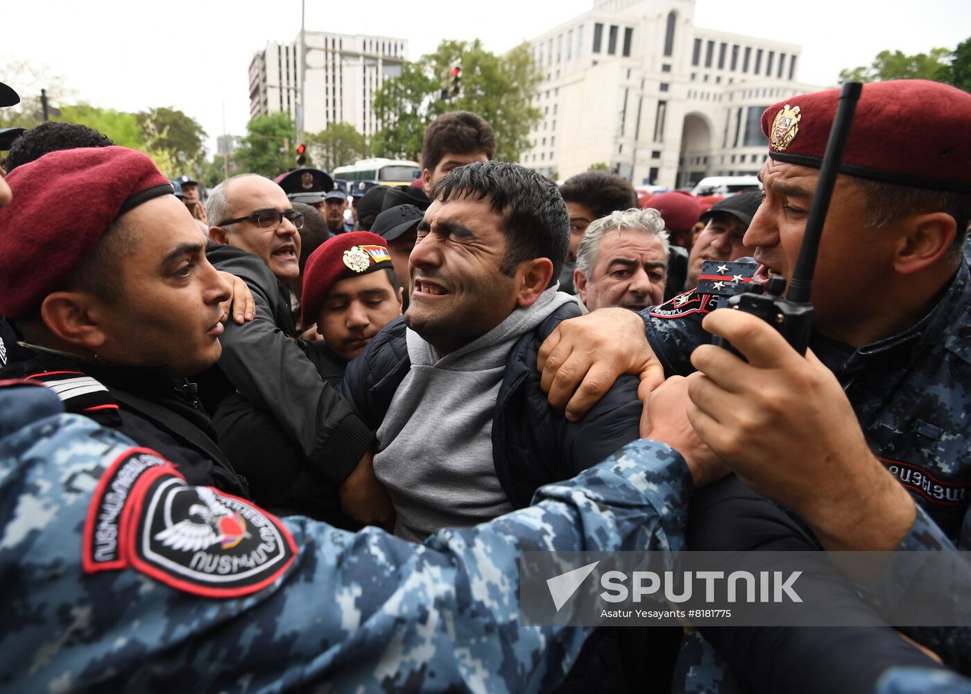 Armenia Opposition Rally