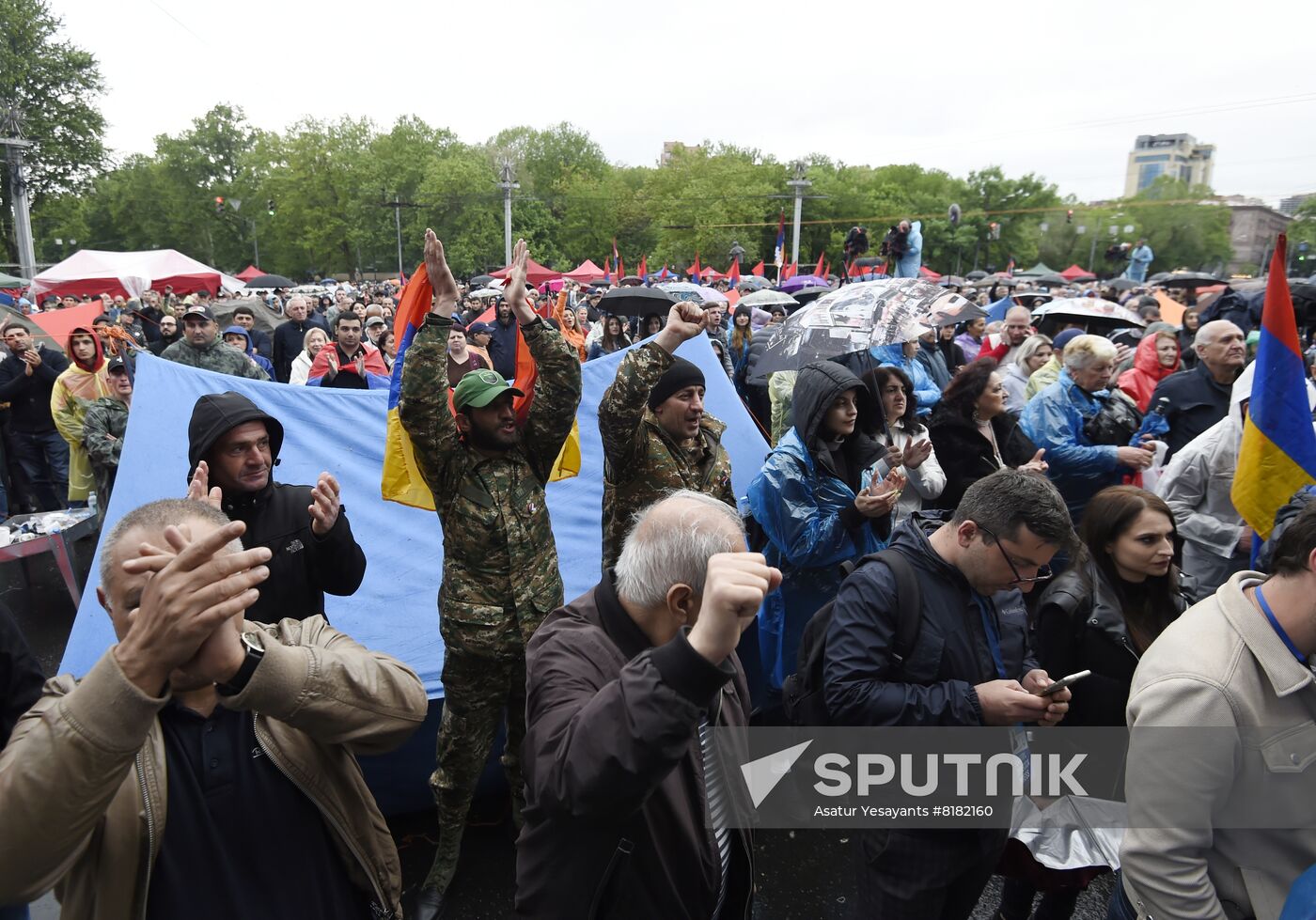 Armenia Opposition Rally