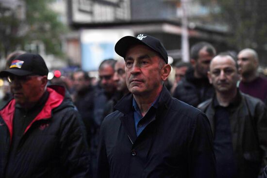 Armenia Opposition Rally