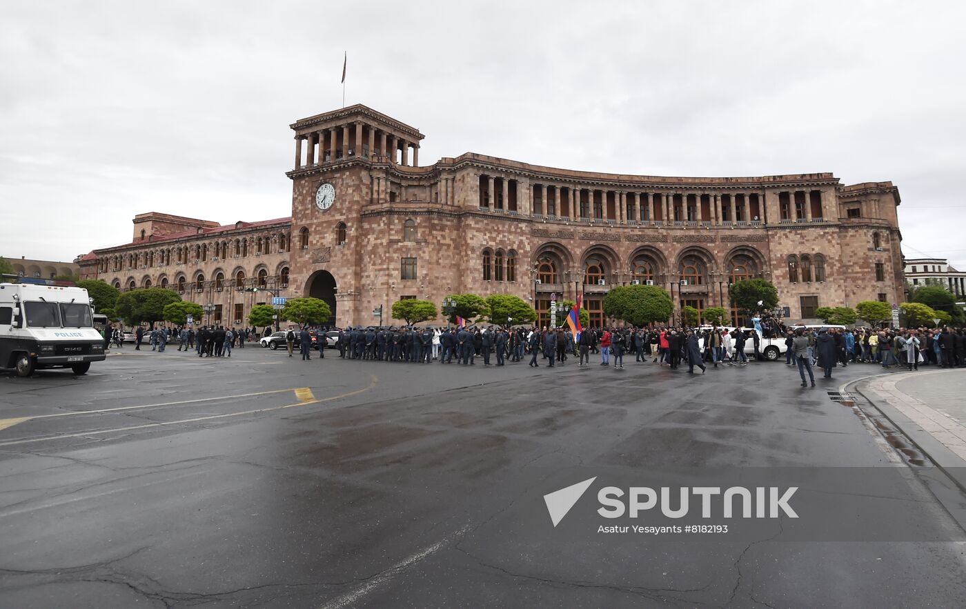 Armenia Opposition Rally