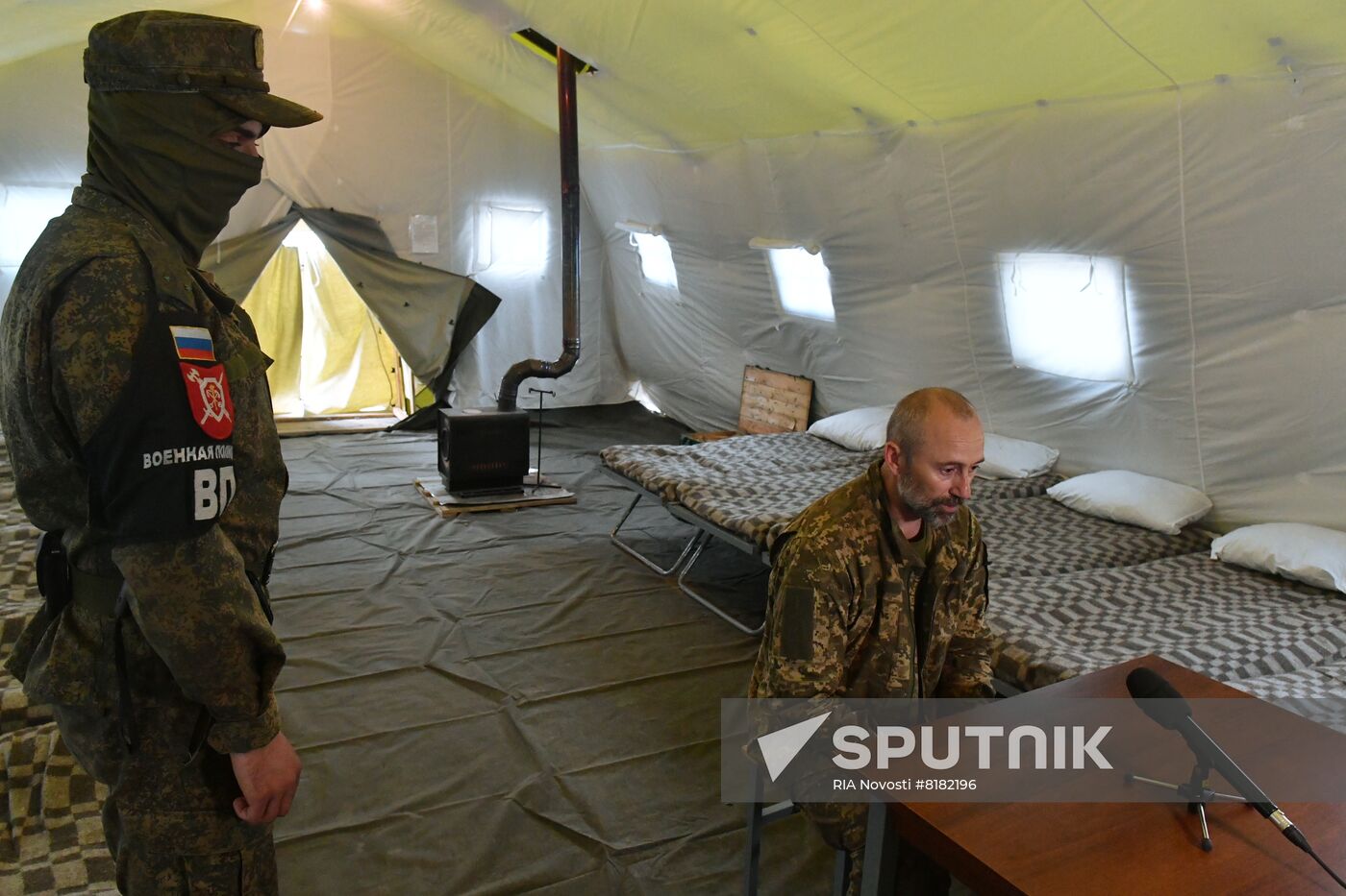 Ukraine Russia Military Operation POW