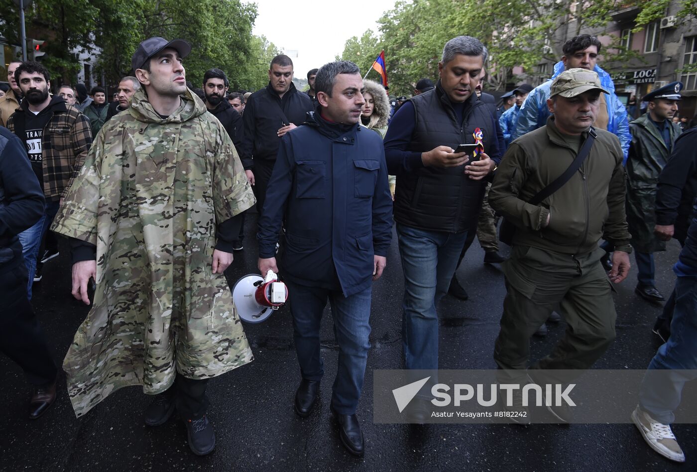 Armenia Opposition Rally