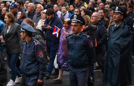 Armenia Opposition Rally