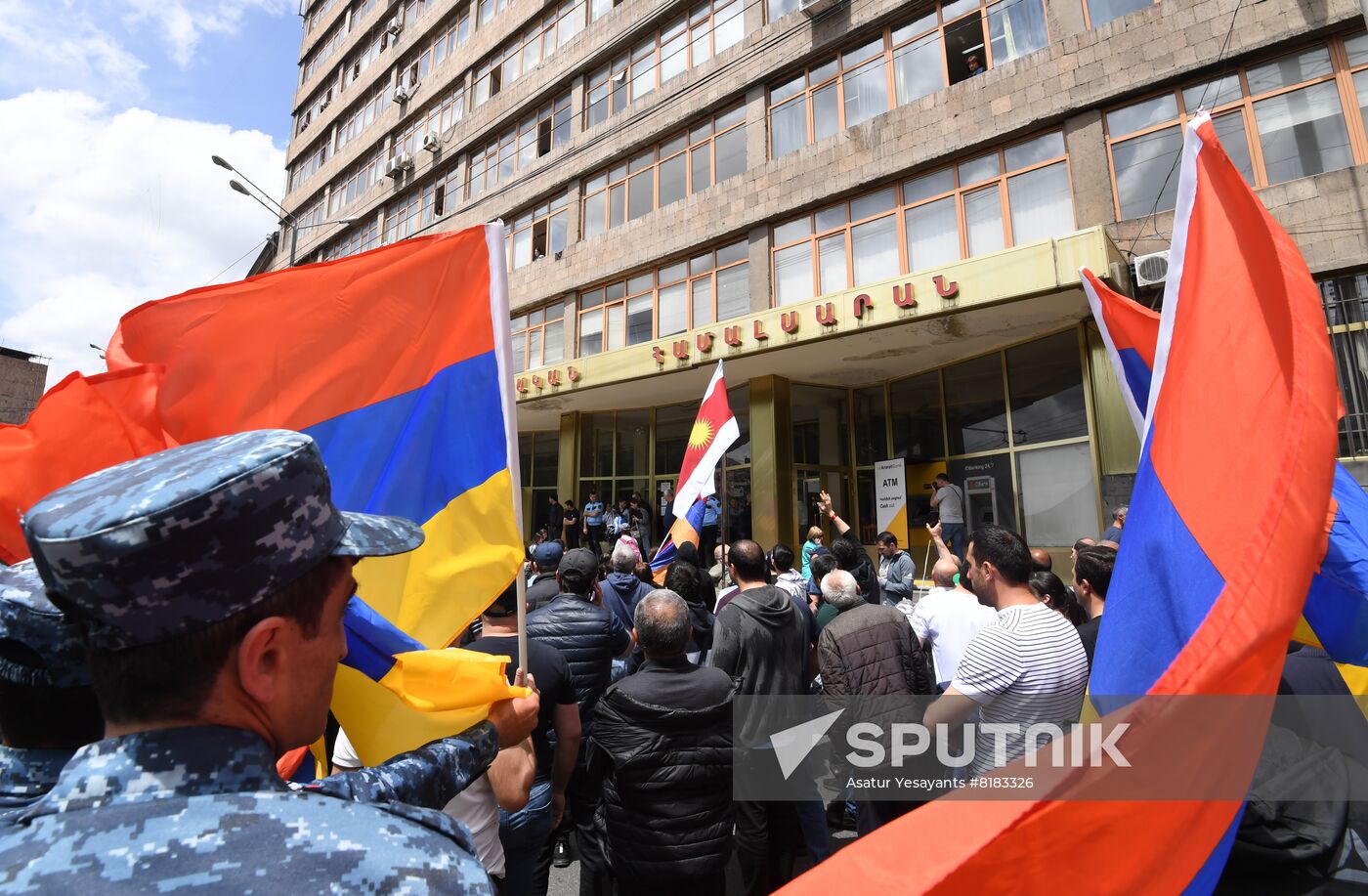 Armenia Opposition Protests