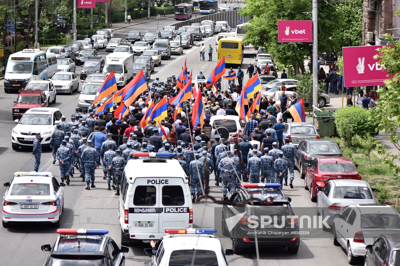 Armenia Opposition Protests