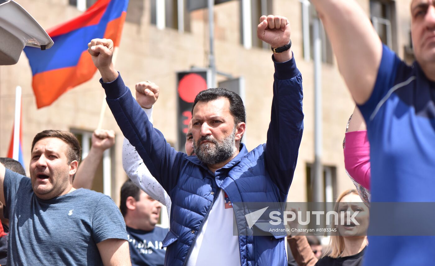 Armenia Opposition Protests