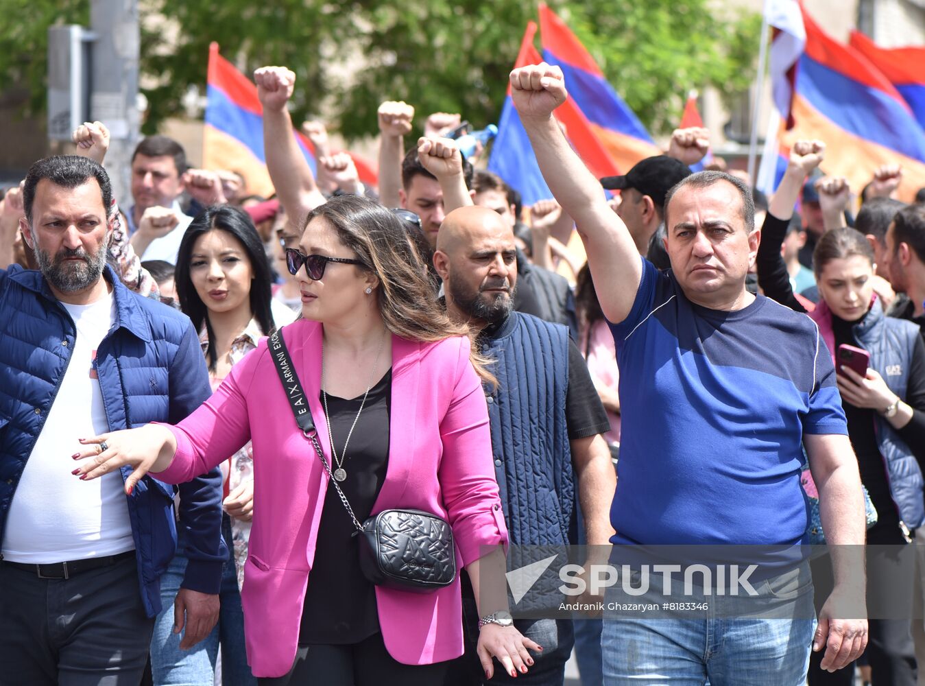 Armenia Opposition Protests