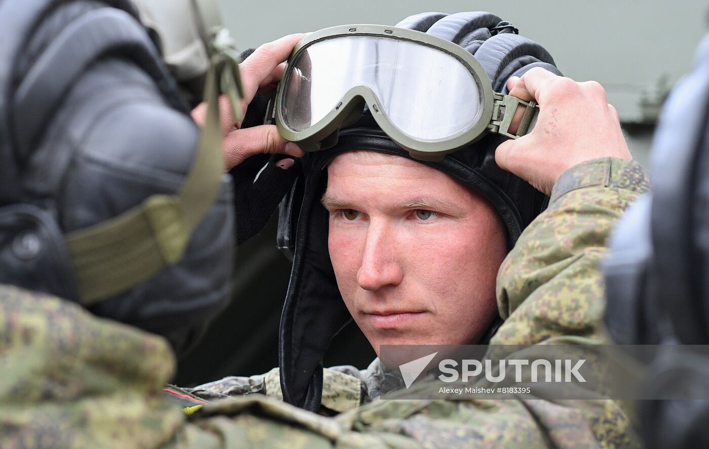 Russia WWII Victory Parade Rehearsal