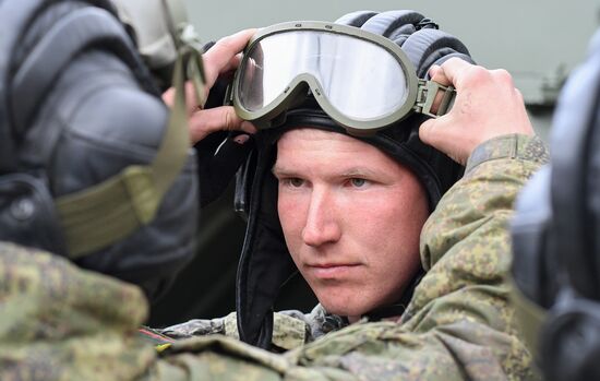 Russia WWII Victory Parade Rehearsal