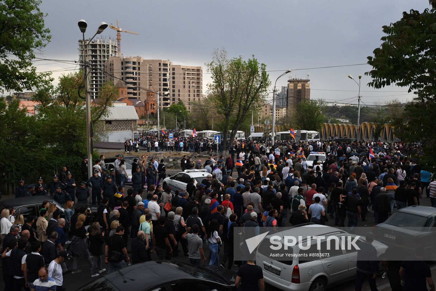 Armenia Opposition Protests