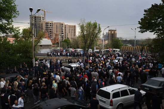 Armenia Opposition Protests