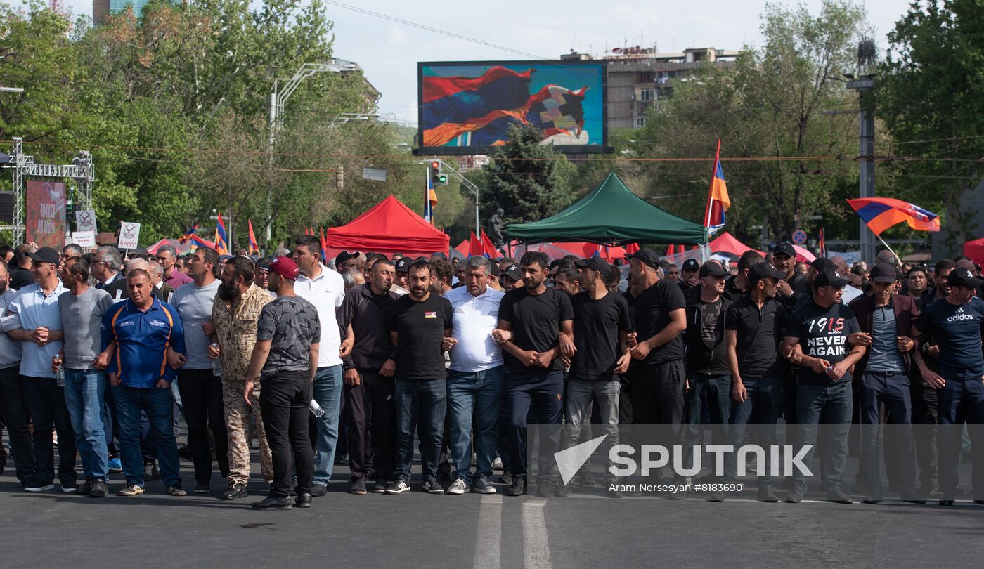 Armenia Opposition Protests