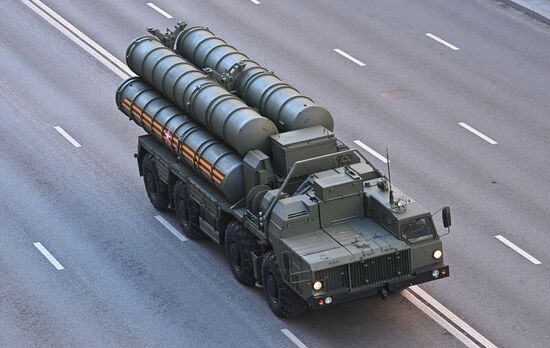 Russia WWII Victory Parade Rehearsal