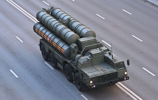 Russia WWII Victory Parade Rehearsal