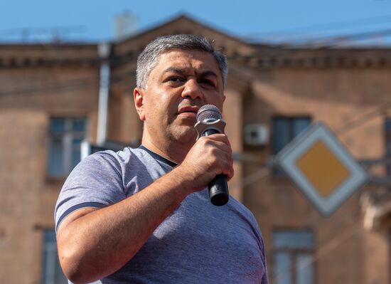 Armenia Opposition Protests
