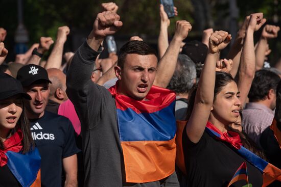 Armenia Opposition Protests