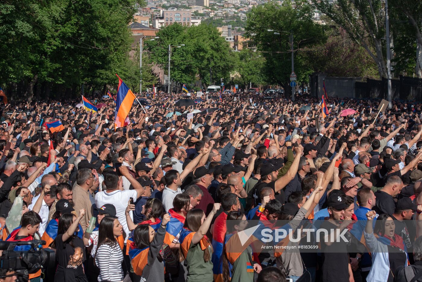 Armenia Opposition Protests