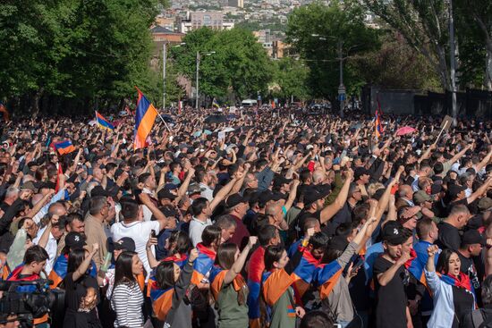 Armenia Opposition Protests