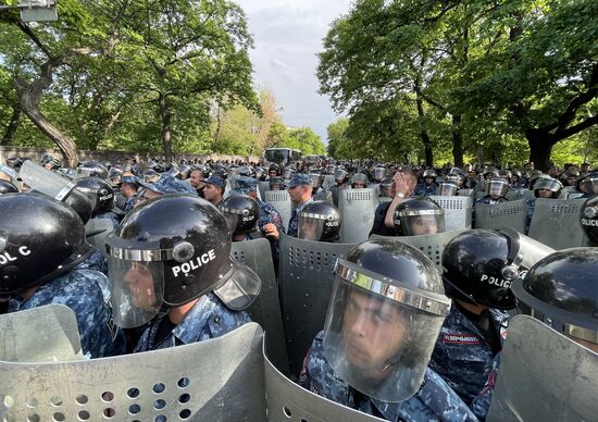 Armenia Opposition Protests