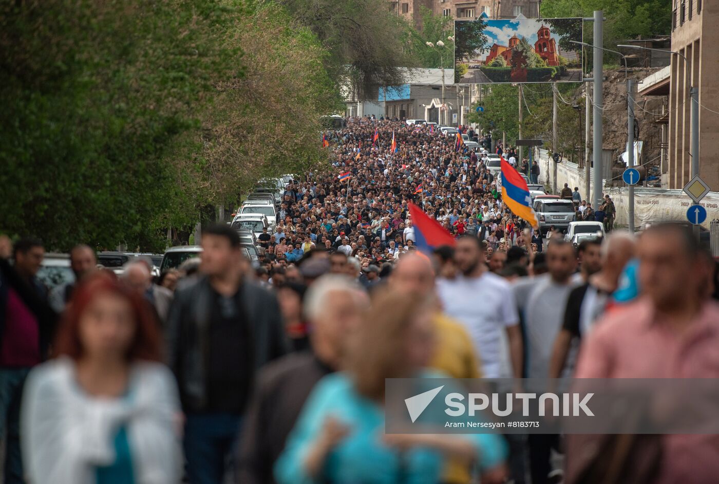 Armenia Opposition Protests