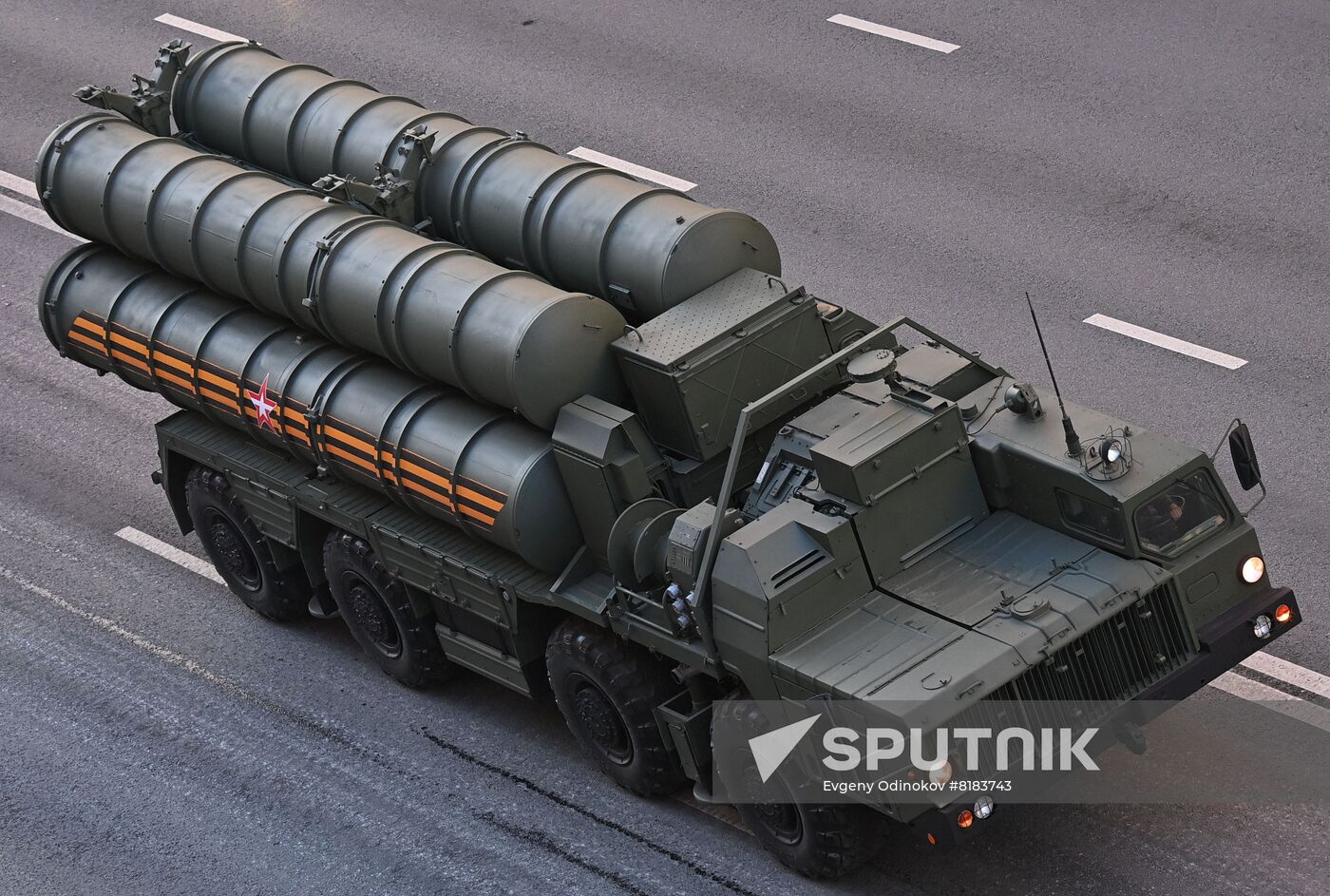 Russia WWII Victory Parade Rehearsal