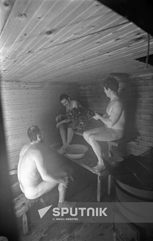 Chalna logging camp in Karelia