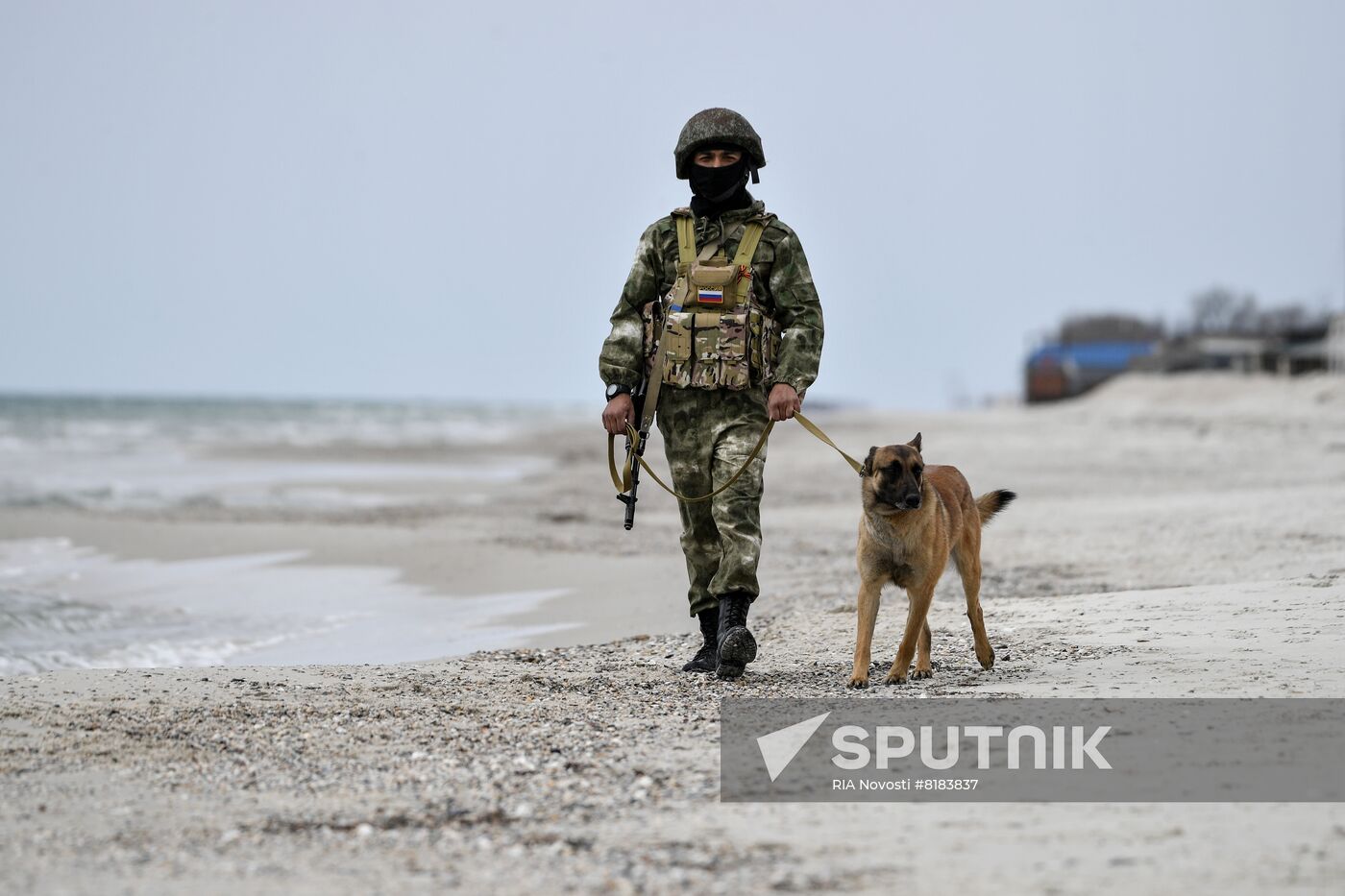 Ukraine Russia Military Operation Beach Patrol