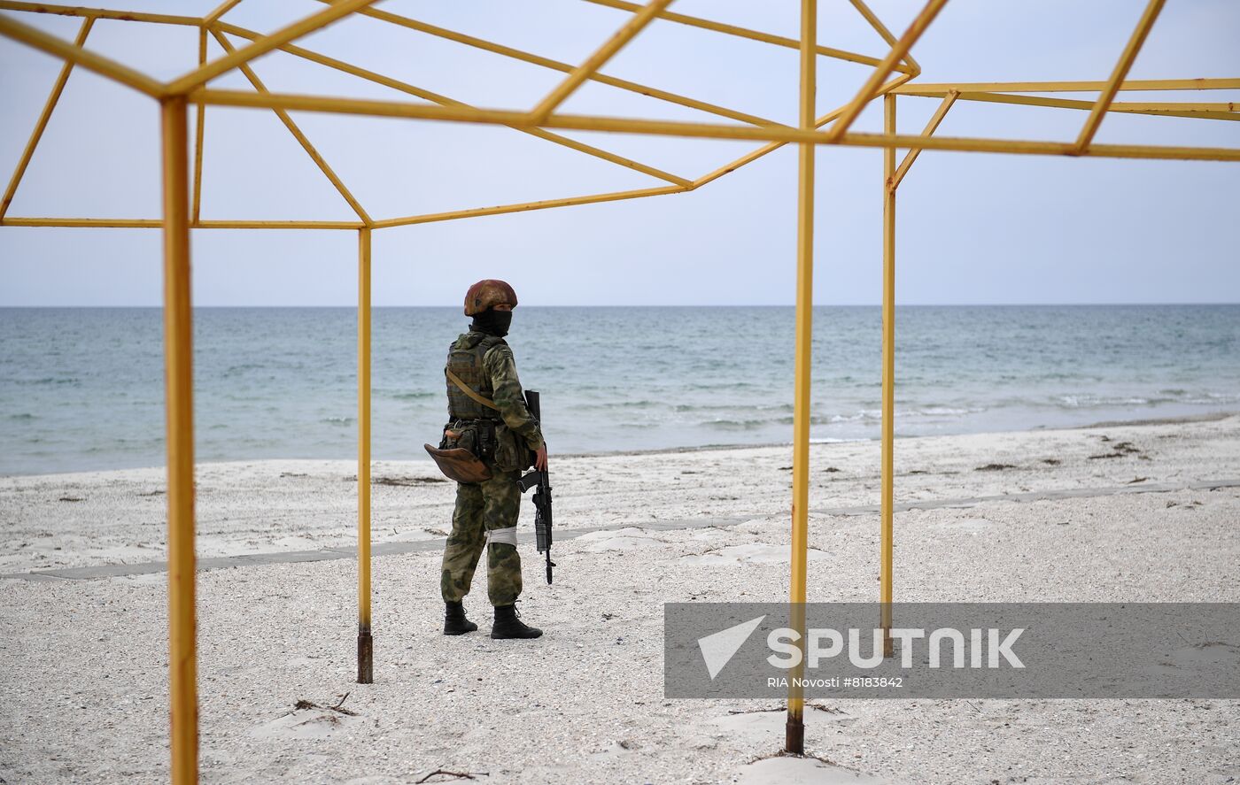 Ukraine Russia Military Operation Beach Patrol