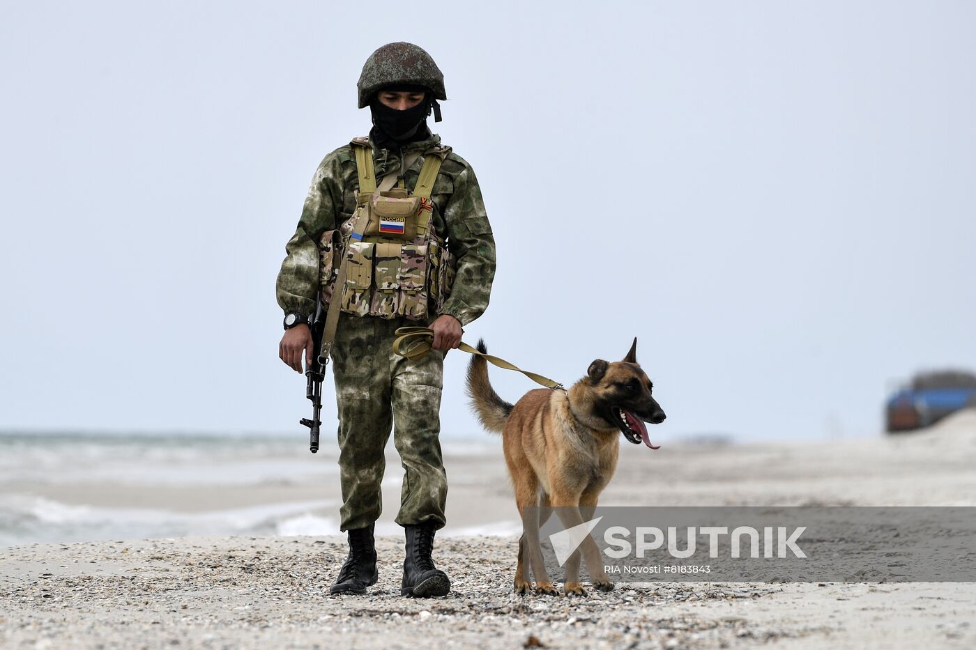Ukraine Russia Military Operation Beach Patrol