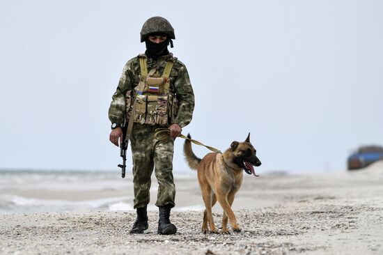 Ukraine Russia Military Operation Beach Patrol