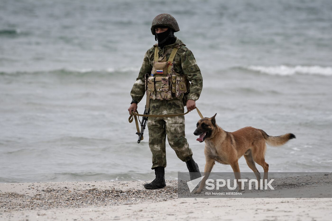 Ukraine Russia Military Operation Beach Patrol