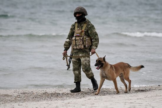 Ukraine Russia Military Operation Beach Patrol