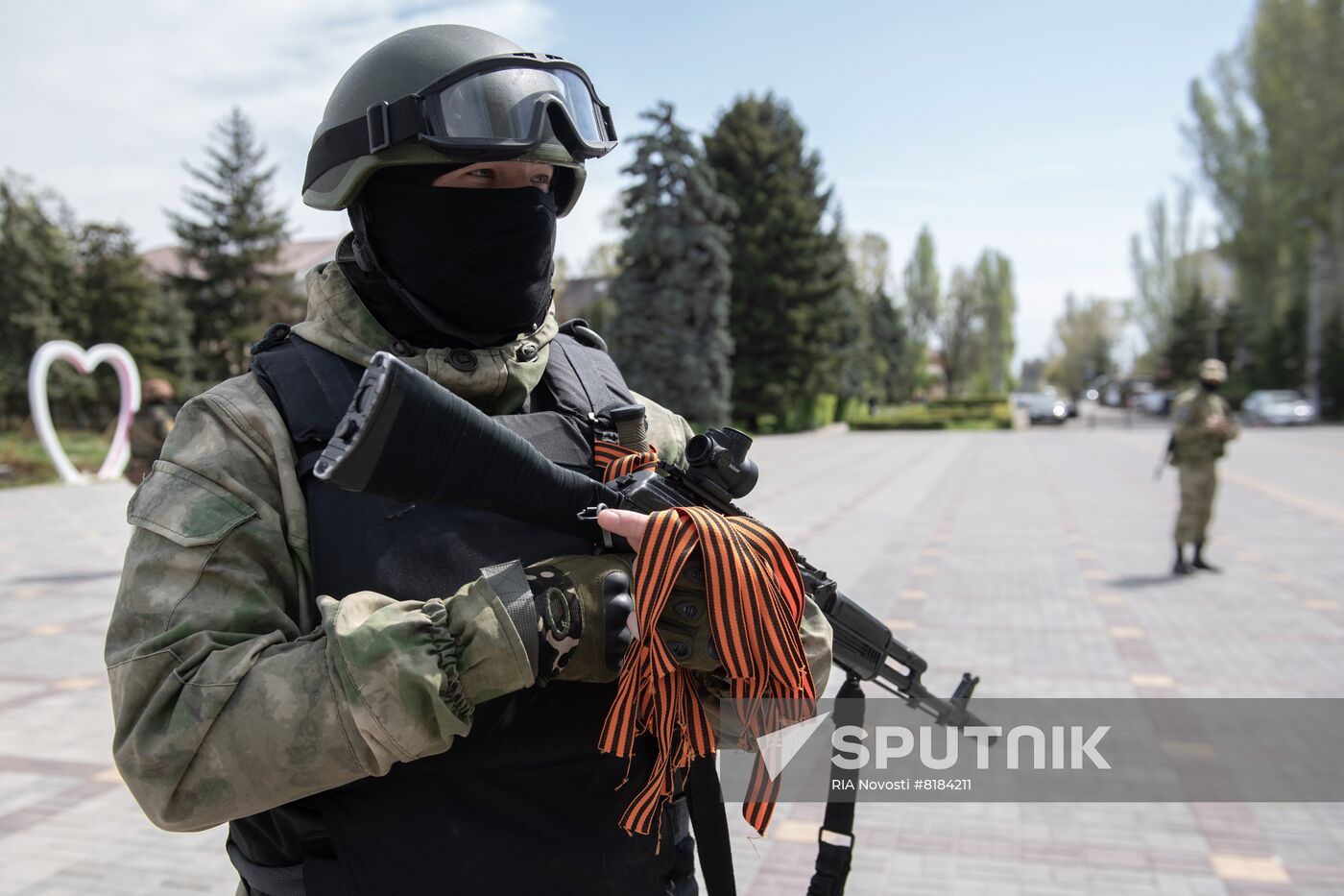 Ukraine Russia Military Operation St. George Ribbon Campaign