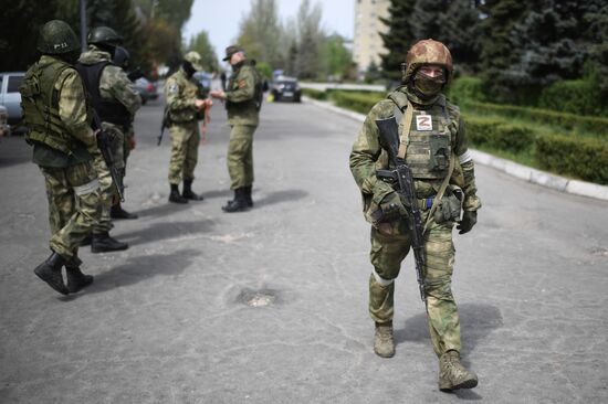 Ukraine Russia Military Operation St. George Ribbon Campaign