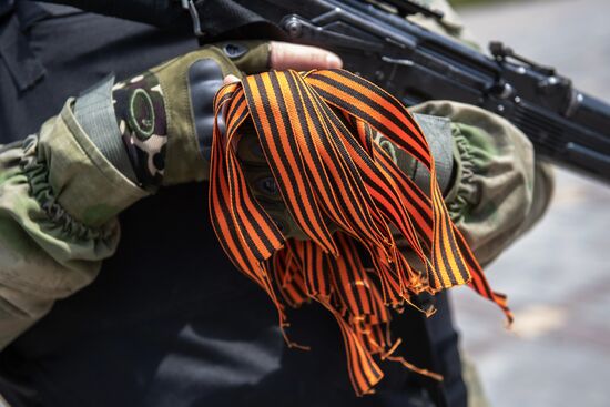 Ukraine Russia Military Operation St. George Ribbon Campaign