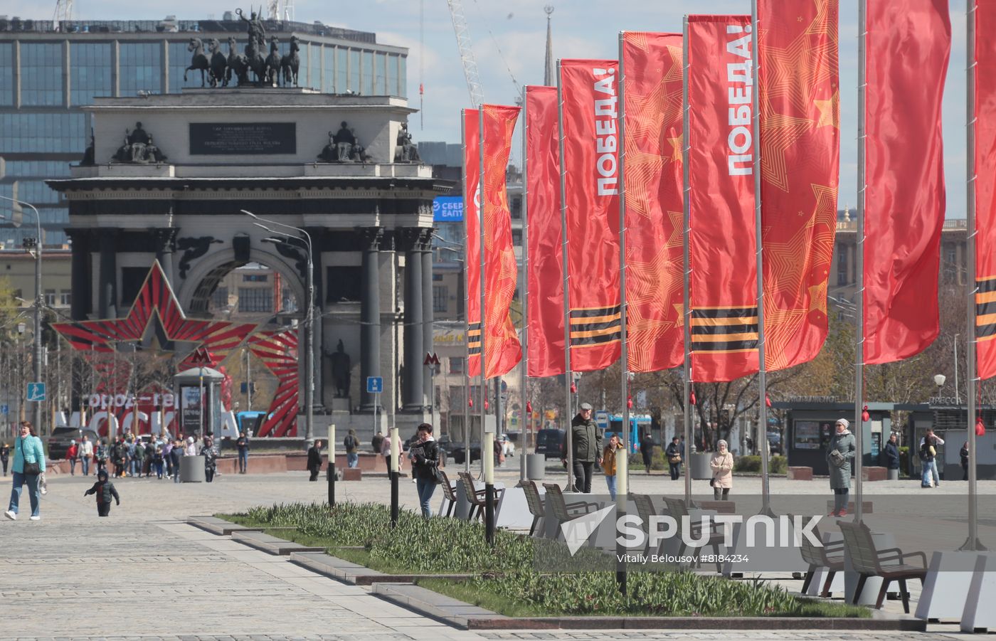 Russia WWII Victory Day Preparations