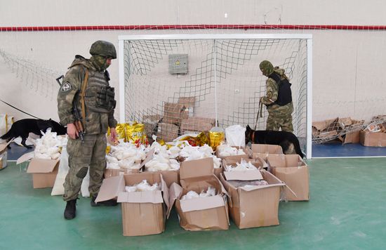 Ukraine Russia Military Operation Humanitarian Aid