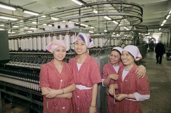 Vietnamese textile workers have training course