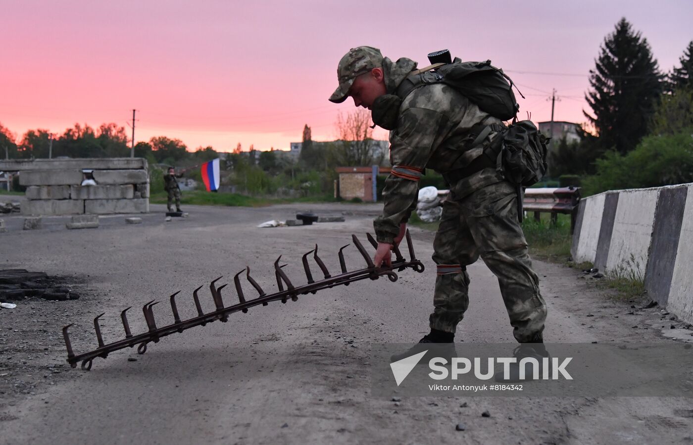 Ukraine Russia Military Operation Checkpoint
