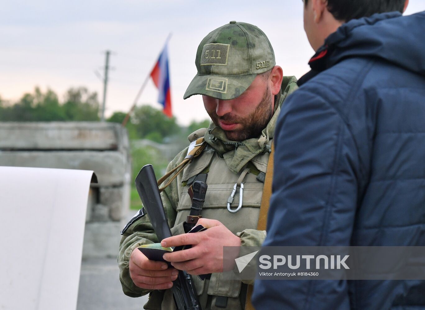 Ukraine Russia Military Operation Checkpoint