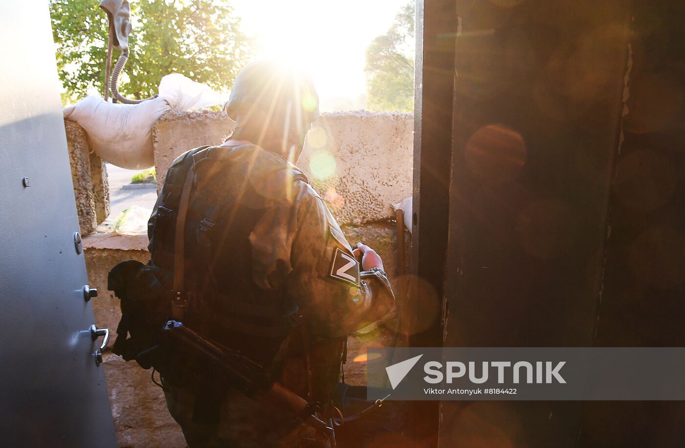 Ukraine Russia Military Operation Checkpoint