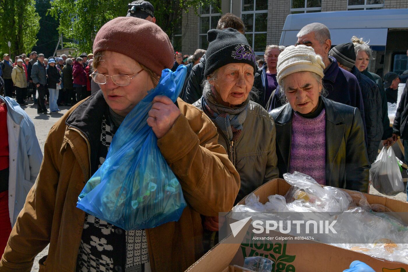 LPR Russia Ukraine Military Operation Humanitarian Aid