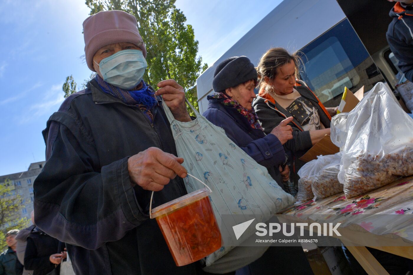 LPR Russia Ukraine Military Operation Humanitarian Aid