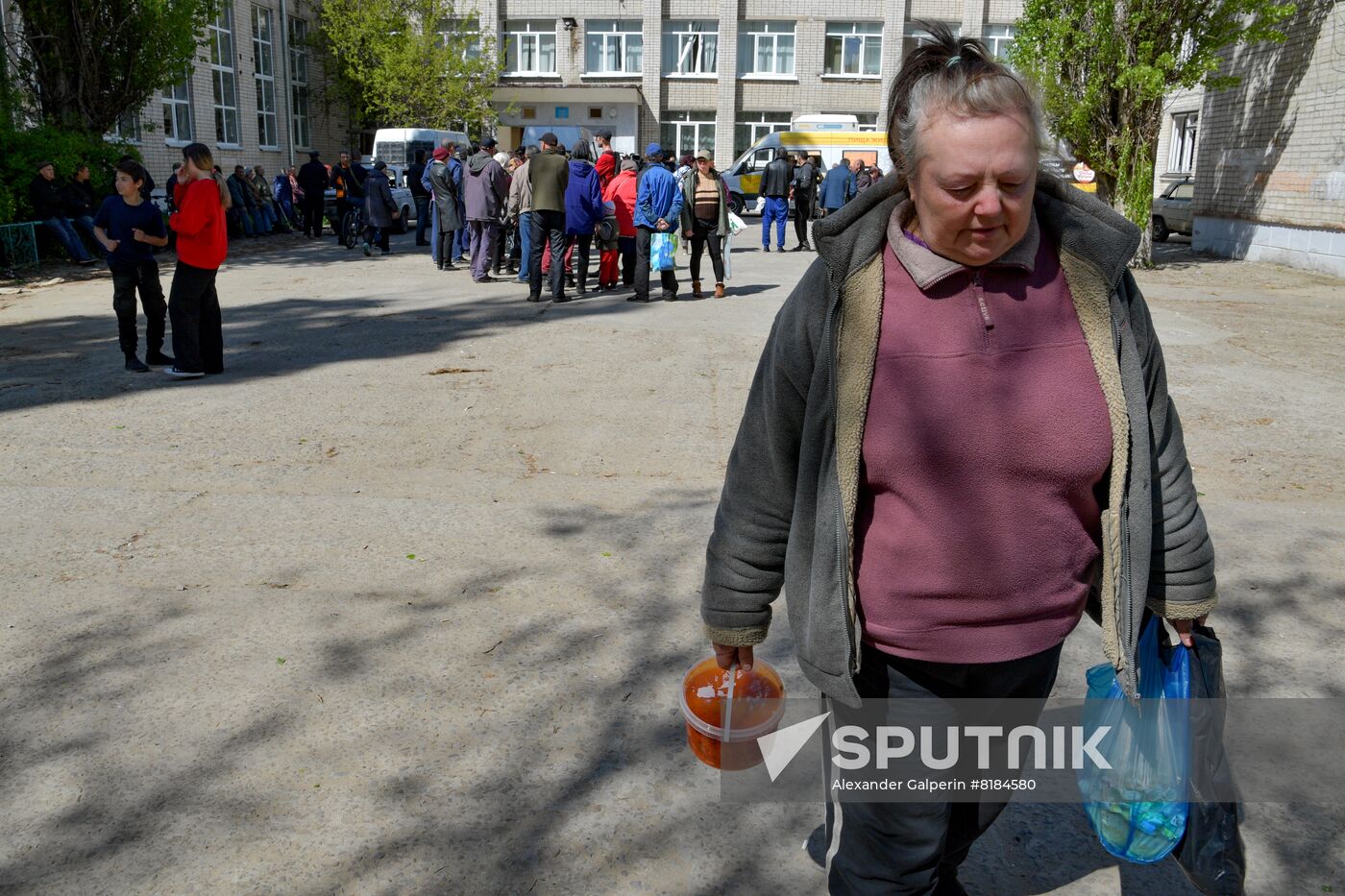 LPR Russia Ukraine Military Operation Humanitarian Aid