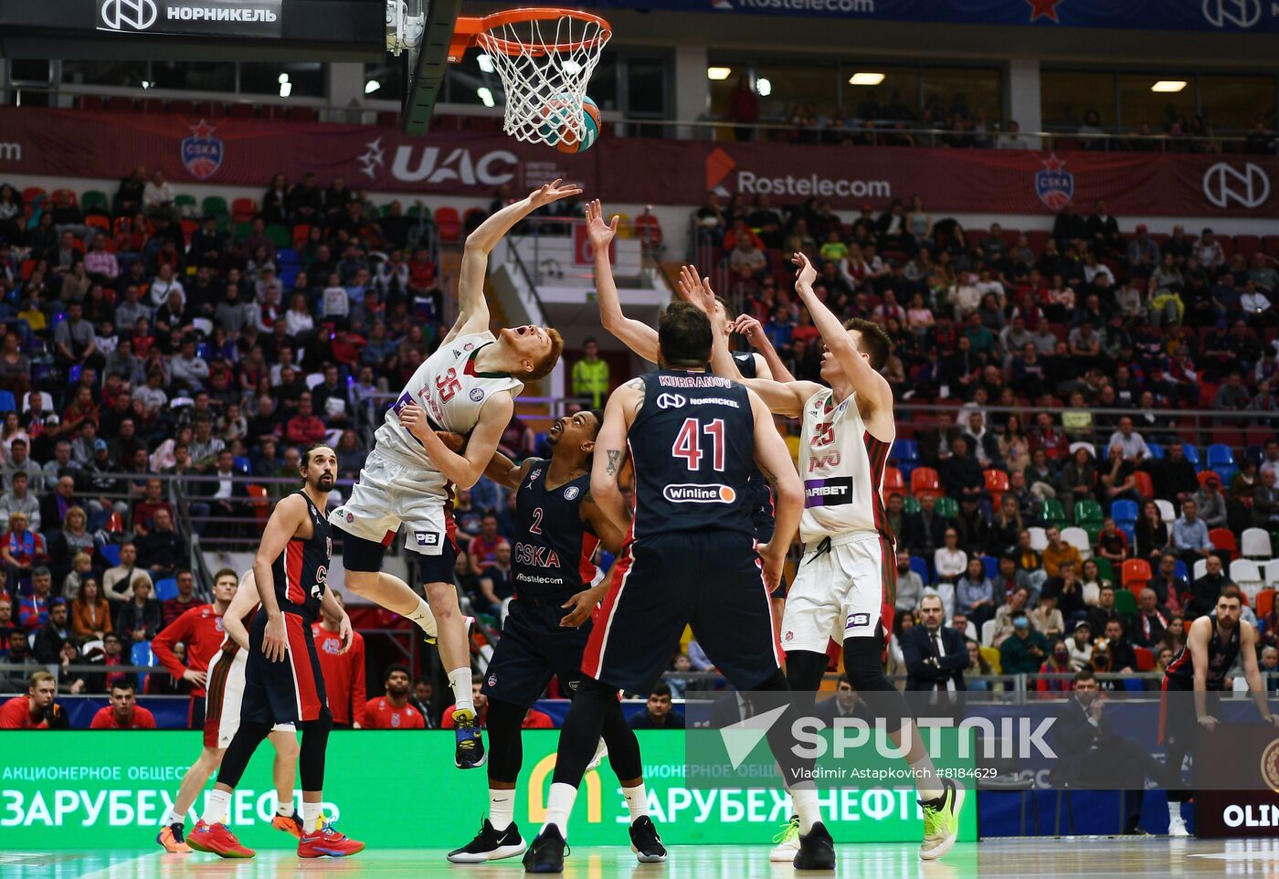 Russia Basketball United League CSKA - Lokomotiv-Kuban